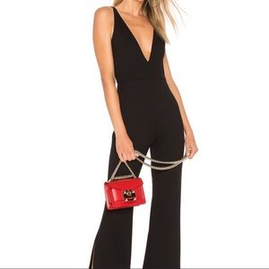 Xs Amanda Uprichard Black Jumpsuit